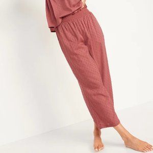 NWT Pajama Set in Textured Clip-Dot Smock - Size M